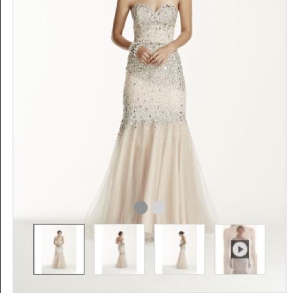 David’s Bridal 2015 Collection Prom Dress USED